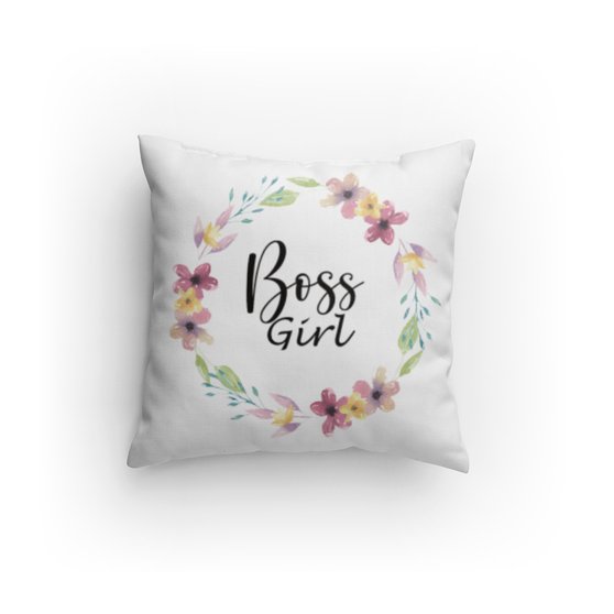 Boss Girl Decorative Pillow