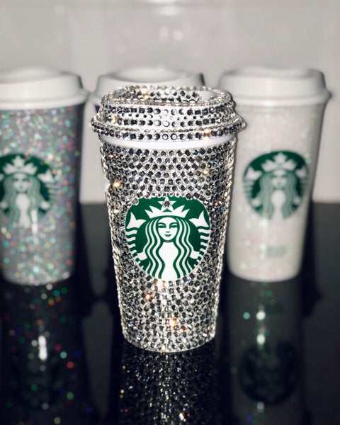 Rhinestone Starbucks Hot Cup-Rhinestone hot starbucks cup Bling Cup