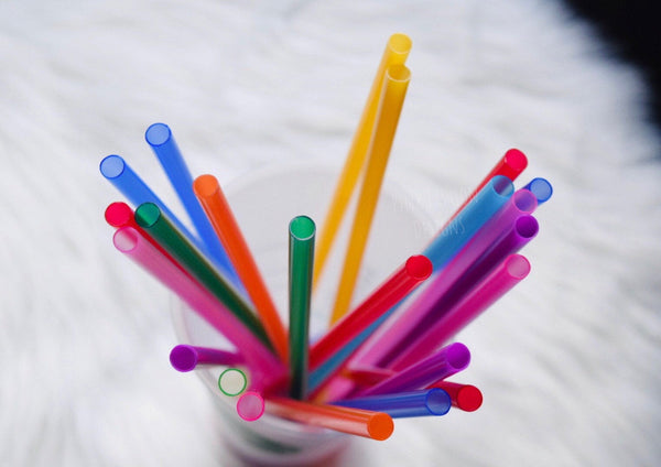 Reusable Colored Straws BPA free- Free Shipping Reusable Straws for Tumblers