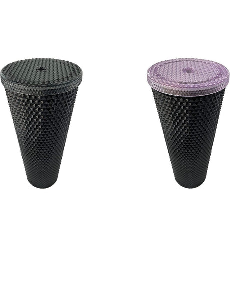 Replacement Studded Tumbler Lid for Starbucks Studded Tumblers,Colored Replacement Studded Tumbler Lid,Black Diamond tumbler Lid