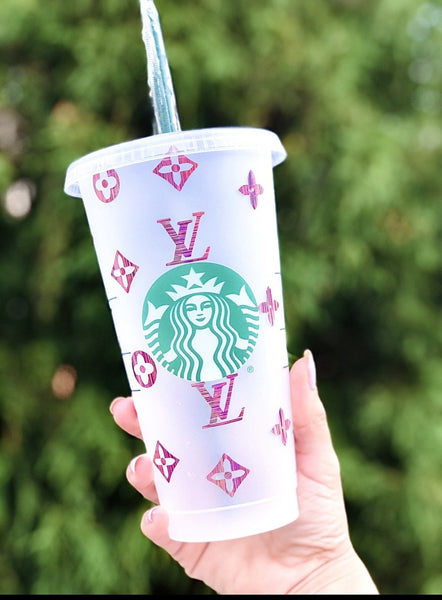 Starbucks Fashion Customized Cup Rose Gold