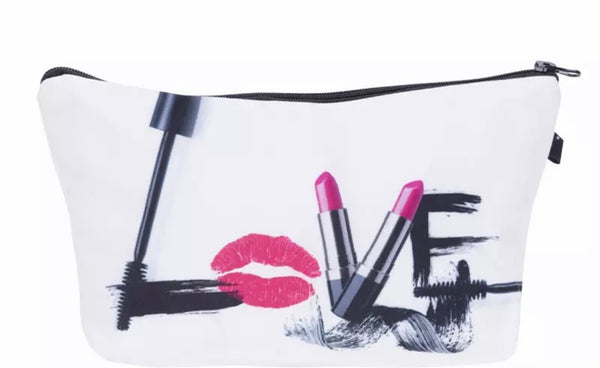 Love makeup Cosmetic Bag