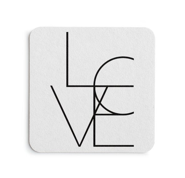 Love Design Coaster Set