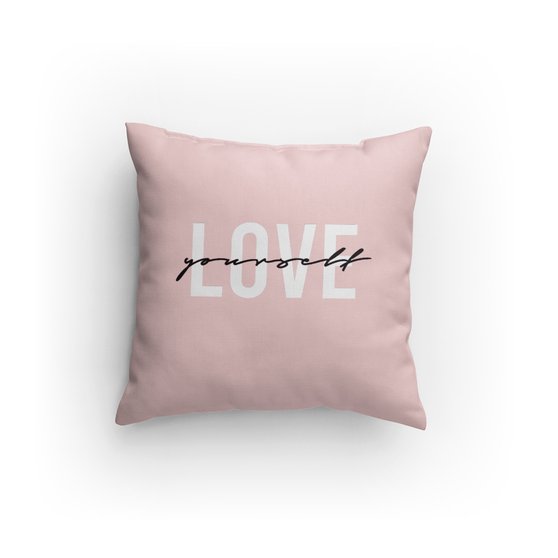 Love Yourself Decorative Pillow