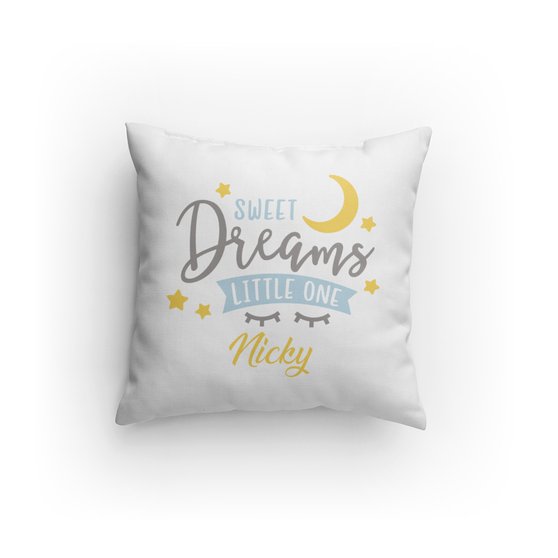 Customized Sweet Dreams little one Pillow
