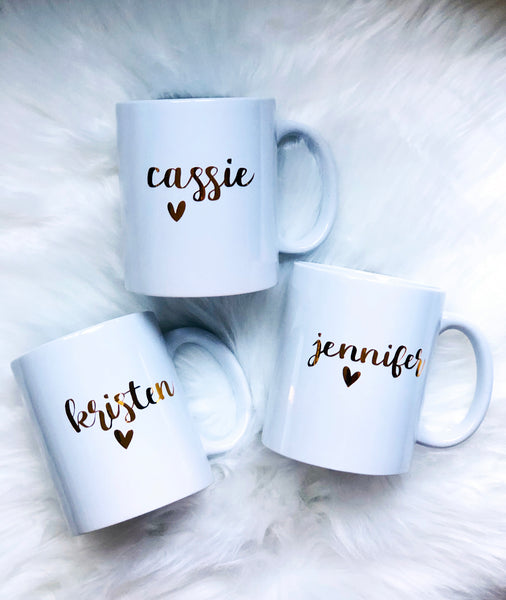 Customized Bridesmaid Mug