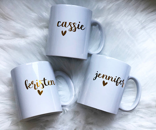 Customized Bridesmaid Mug – Pink Fashion Nyc