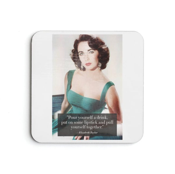 Pour yourself a Drink Coaster Set - Pink Fashion Nyc