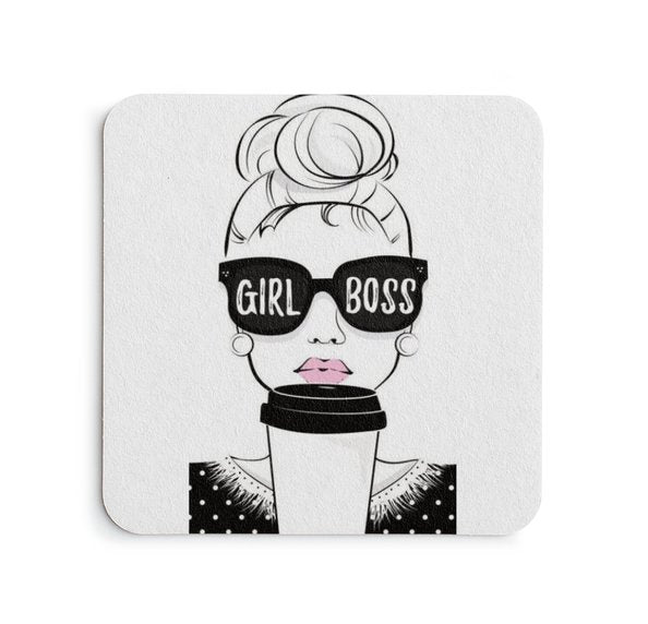 Girl Boss Inspired Coaster
