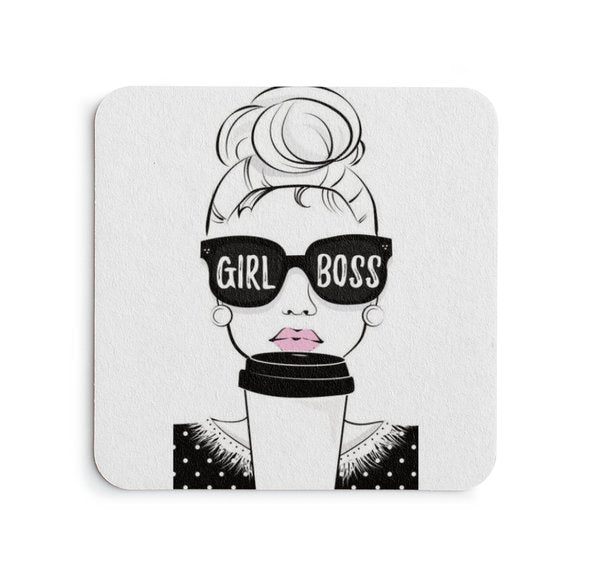 Girl Boss Inspired Coaster