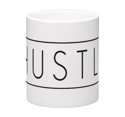 Hustle Wraparound Mug - Pink Fashion Nyc