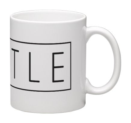 Hustle Wraparound Mug - Pink Fashion Nyc