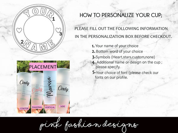 Butterfly Starbucks Venti Tumbler Cup -Customized Matte butterflies Cup