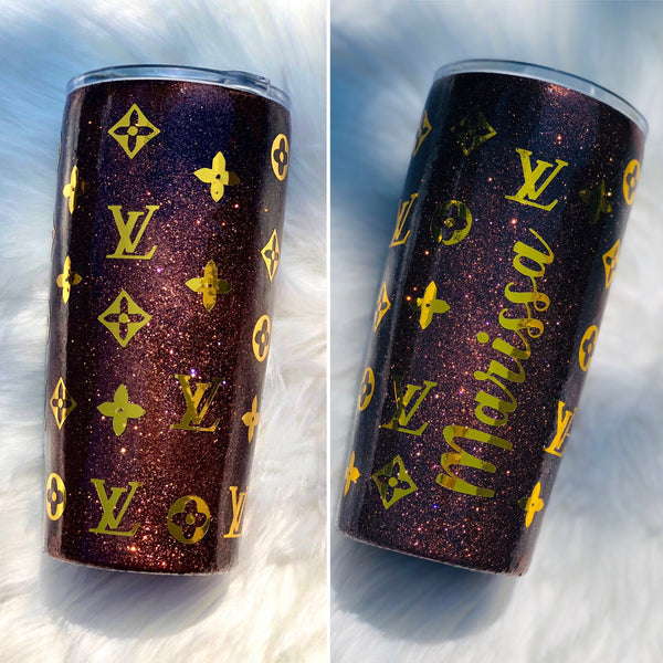 Fashion Inspired Glitter Tumbler