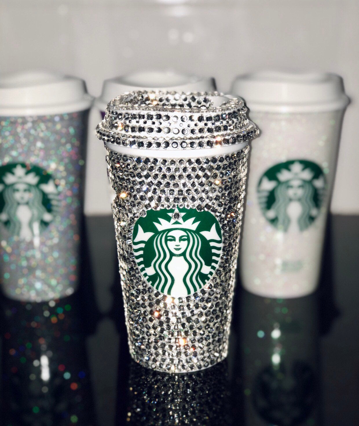 Rhinestone Starbucks Hot Cup-Rhinestone hot starbucks cup Bling Cup