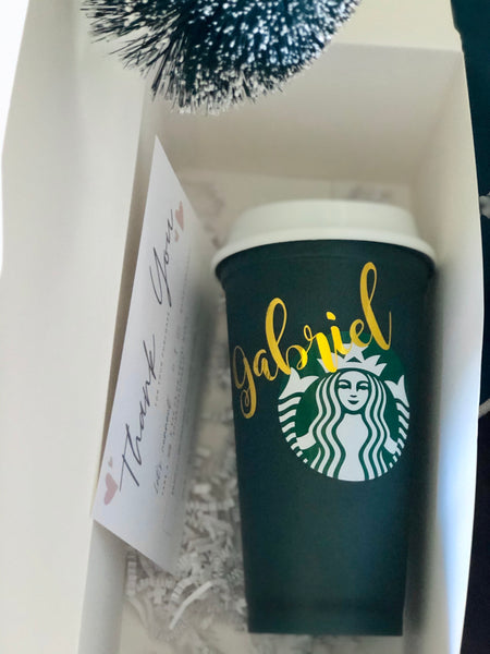Ready to Ship Starbucks Reusable Seasonal Color changing Hot Cup - Customizable hot starbucks cup