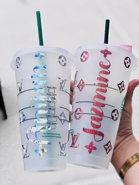 Fashion Inspired Starbucks Customized Venti Cup