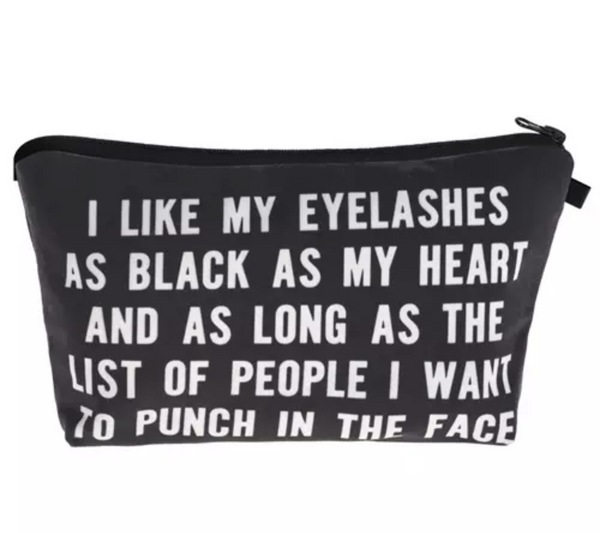 I like my eyelashes Cosmetic Bag
