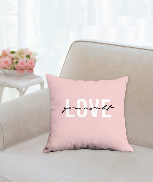 Love Yourself Decorative Pillow