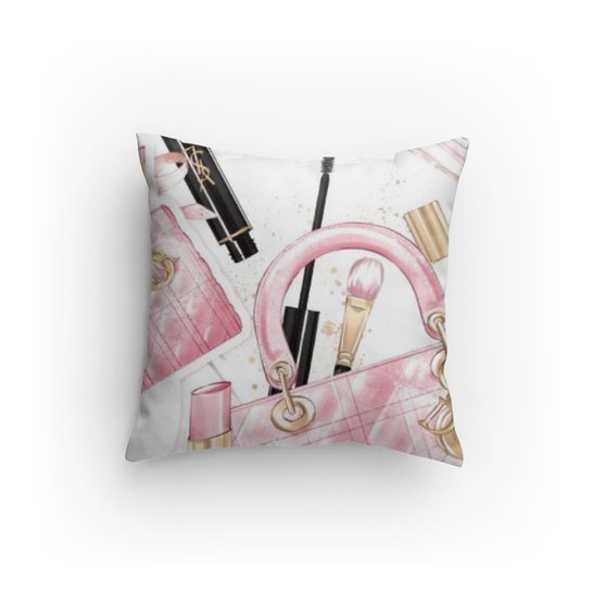 Make up Bag Decorative Pillow