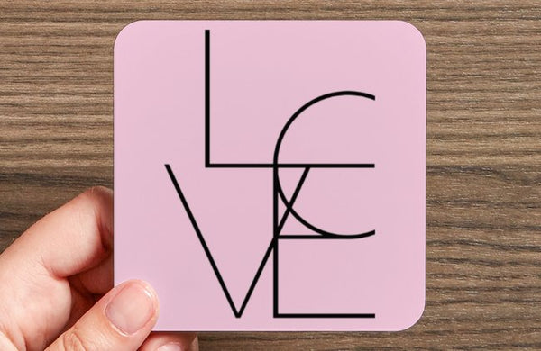 Love Design Coaster Set